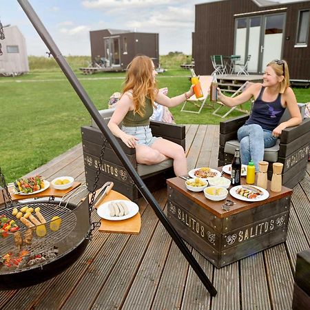 Tiny House Nature 15 Zur Meerseite - Green Tiny Village Harlesiel 卡罗利嫩西尔 外观 照片