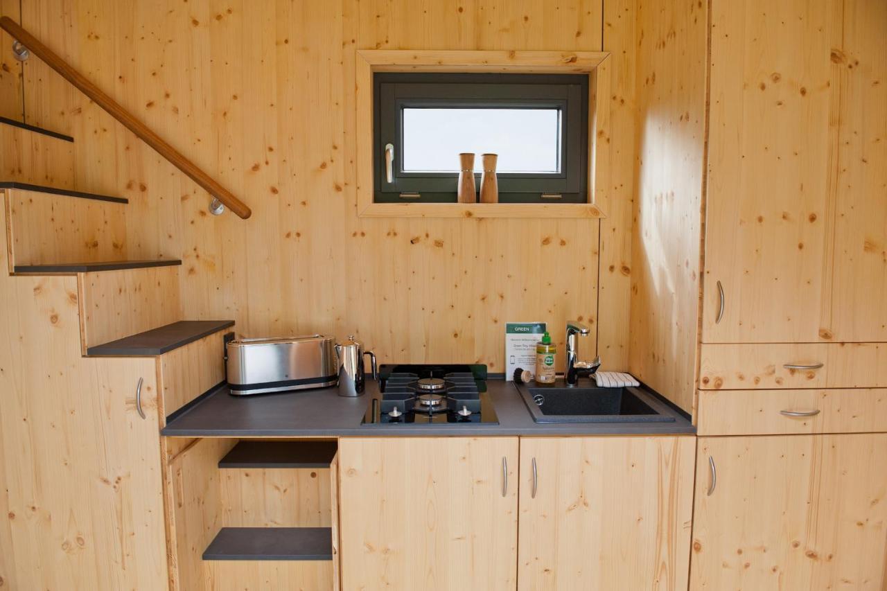 Tiny House Nature 15 Zur Meerseite - Green Tiny Village Harlesiel 卡罗利嫩西尔 外观 照片