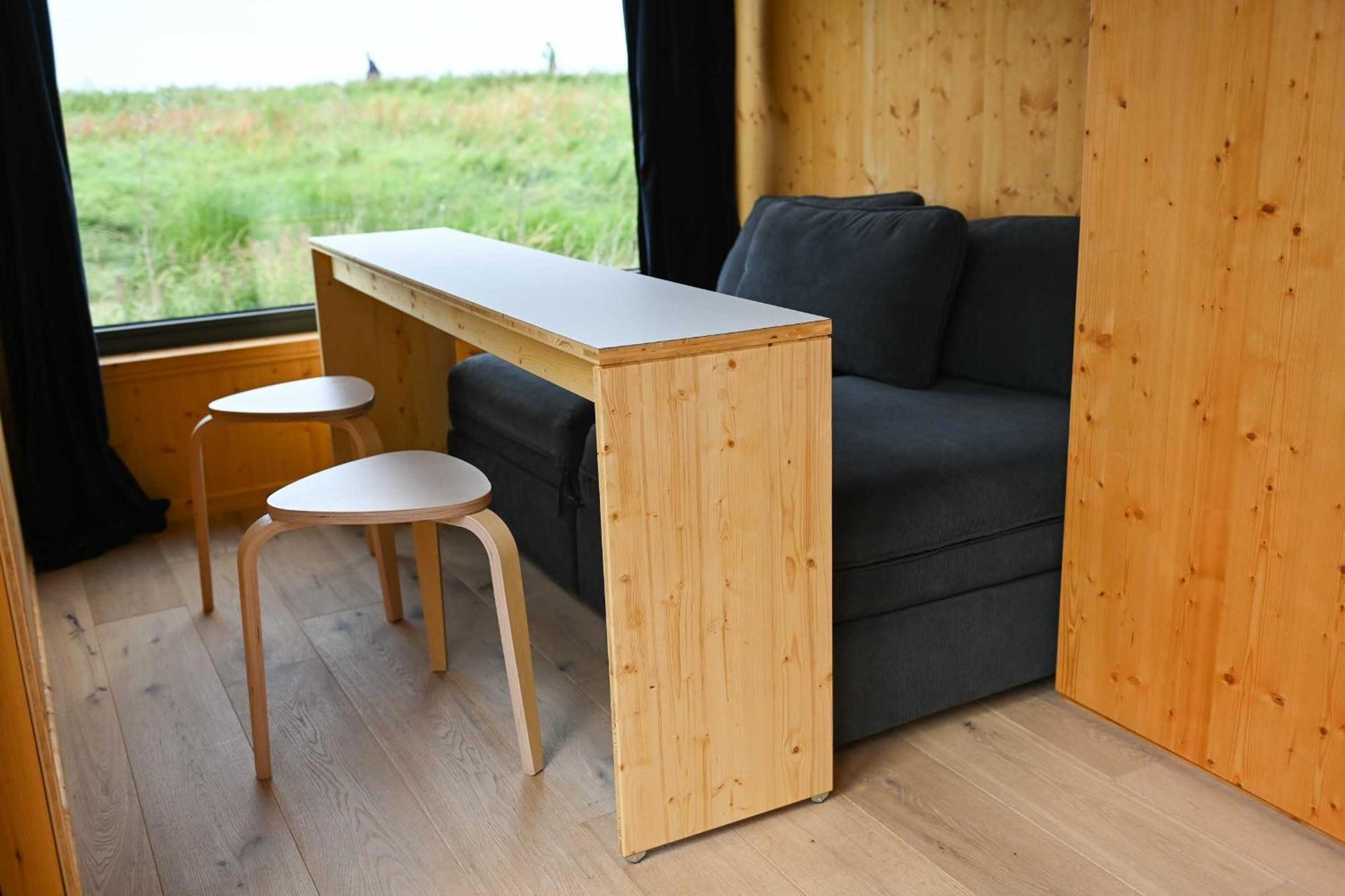 Tiny House Nature 15 Zur Meerseite - Green Tiny Village Harlesiel 卡罗利嫩西尔 外观 照片