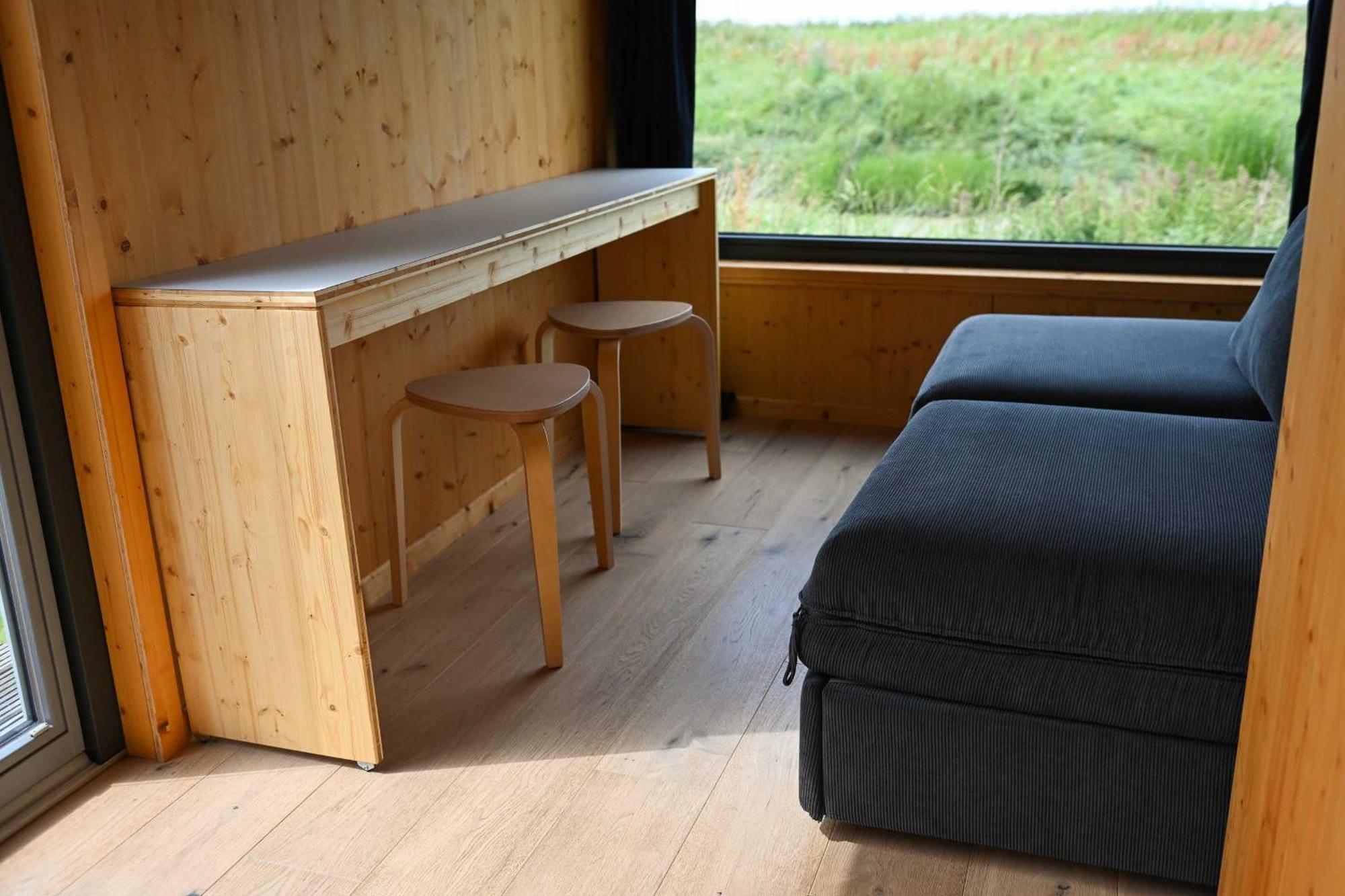 Tiny House Nature 15 Zur Meerseite - Green Tiny Village Harlesiel 卡罗利嫩西尔 外观 照片